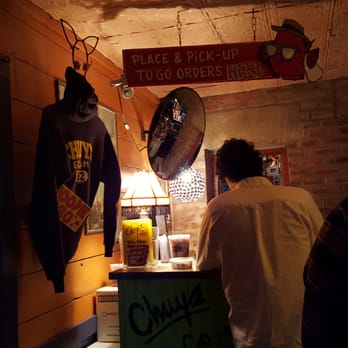 Chuy's - Pick-up area - pretty tight fit - Tex-Mex Near Me - Austin, Texas