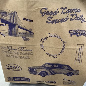 INDAY - Even the bag is cool - Indian Near Me - New York, New York