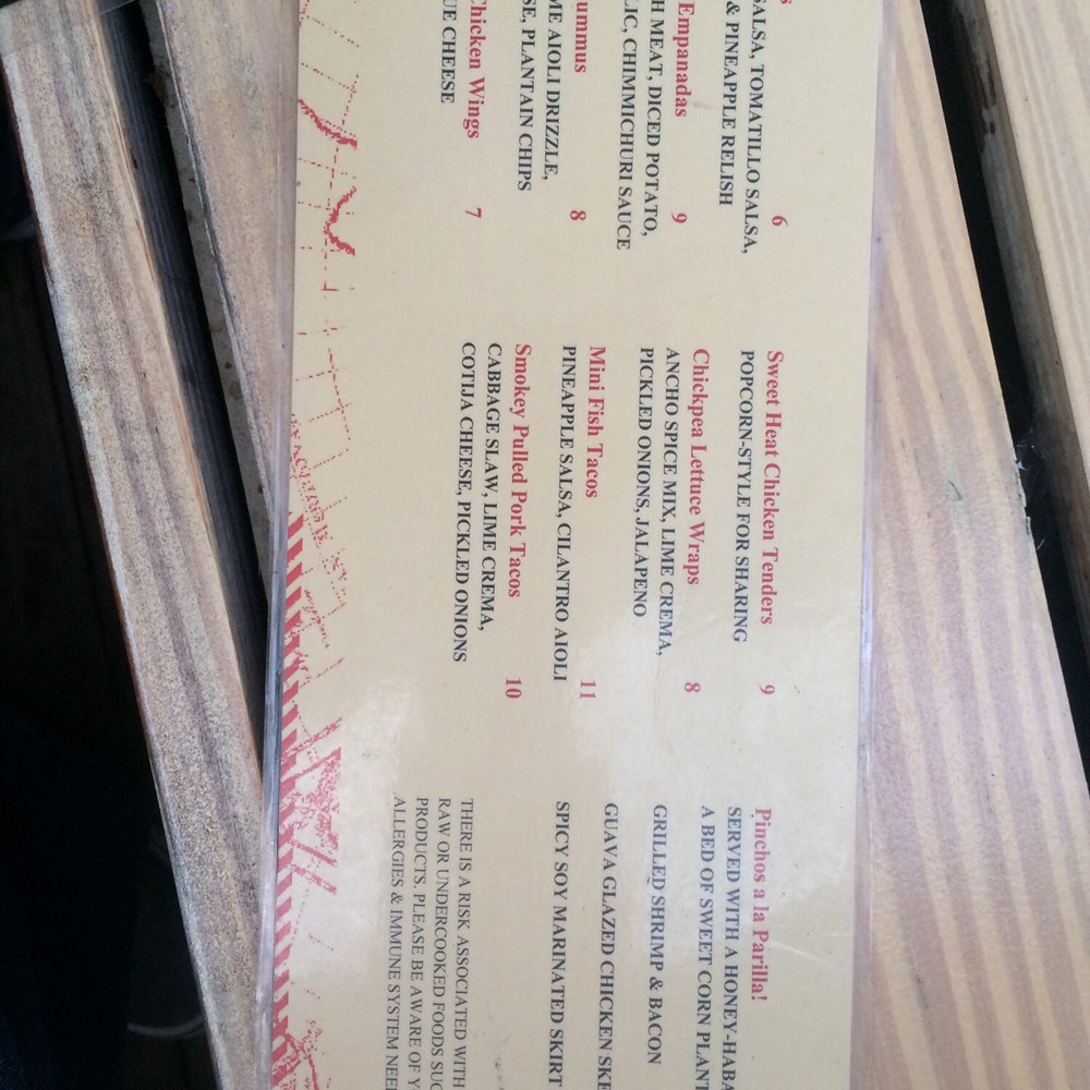 77 Degrees Rooftop - Food menu - Cocktail Bars Near Me - Austin, Texas