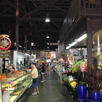 Lancaster Central Market - Just one aisle, lots to see and take in - Farmers Market Near Me - Lancaster, Pennsylvania