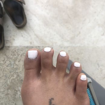Nail Blvd - Gel manicure, regular pedicure application was uneven - Nail Salons Near Me - Agoura Hills, California Nail Blvd - Gel manicure, regular pedicure application was uneven - Nail Salons Near Me - Agoura Hills, California