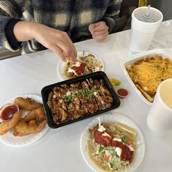 Johnny's Shrimp Boat - Shrimp, fish tacos, chicken teriyaki, and chili cheese fries - Seafood Near Me - Whittier, California Johnny's Shrimp Boat - Shrimp, fish tacos, chicken teriyaki, and chili cheese fries - Seafood Near Me - Whittier, California