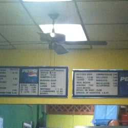 Negrita's Restaurant - Menu board