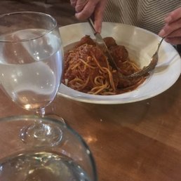 Spaghetti and Meatballs. AMAZING.