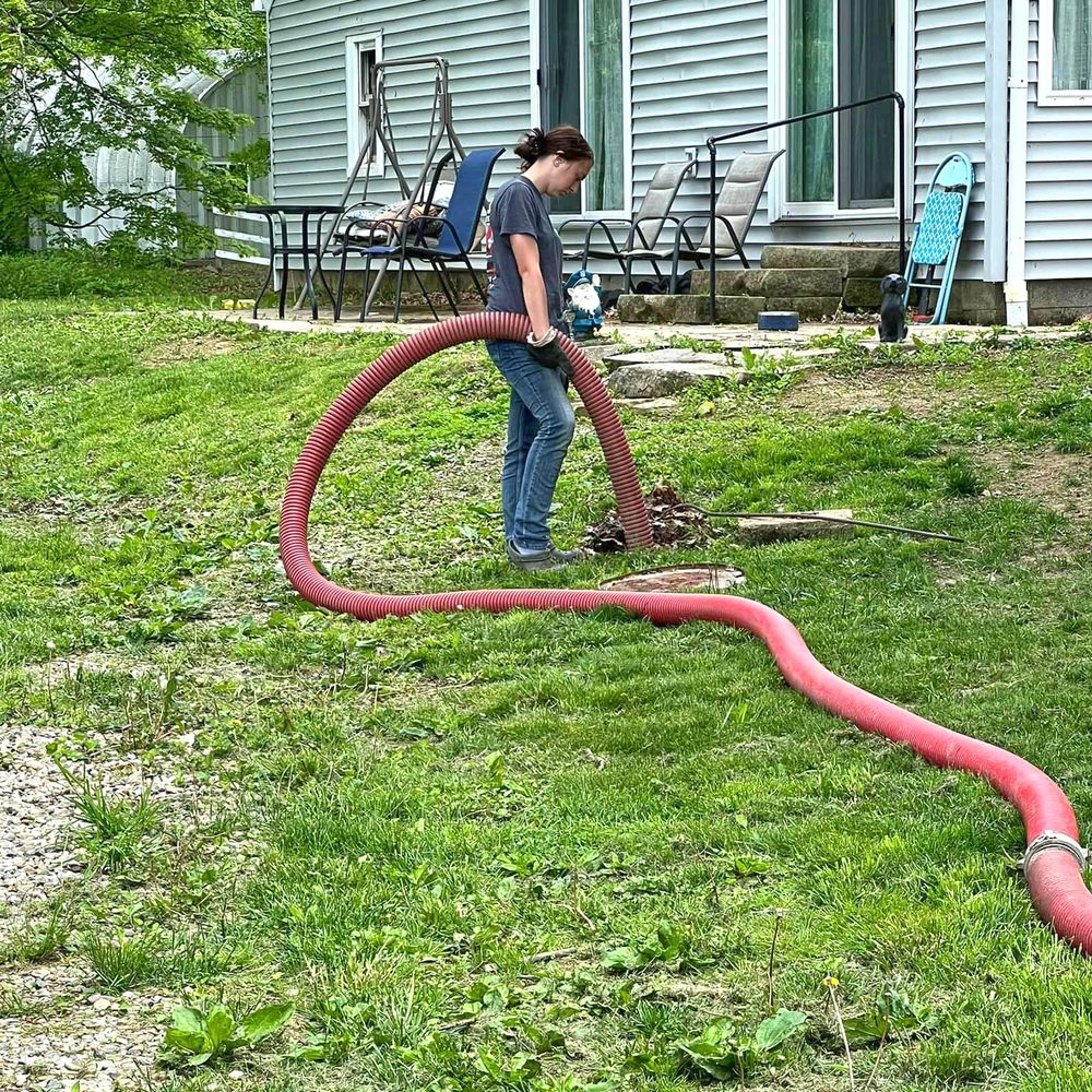 Slide of Brown Drain Service