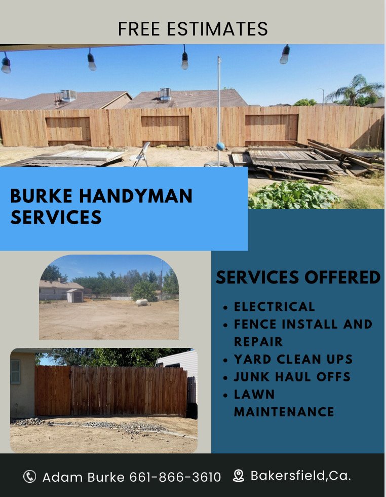 Slide of Burke Handyman Services