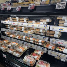 Sushi rolls and nigiri Sushi rolls and nigiri