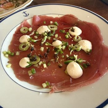 Clark's Oyster Bar - Tuna carpaccio - Desserts Near Me - Malibu, California