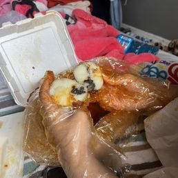 Potato with mold