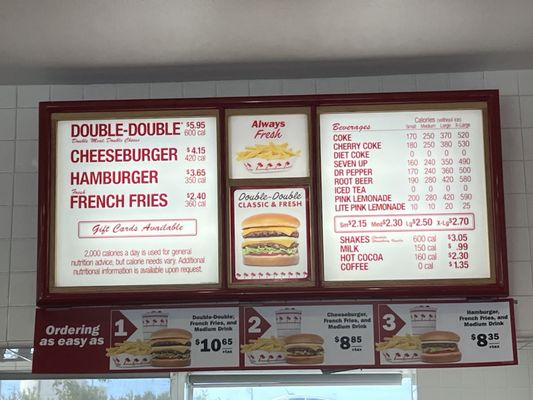 Menu photo 4 In-N-Out Burger Kettleman City, CA Menu photo 4 In-N-Out Burger Kettleman City, CA