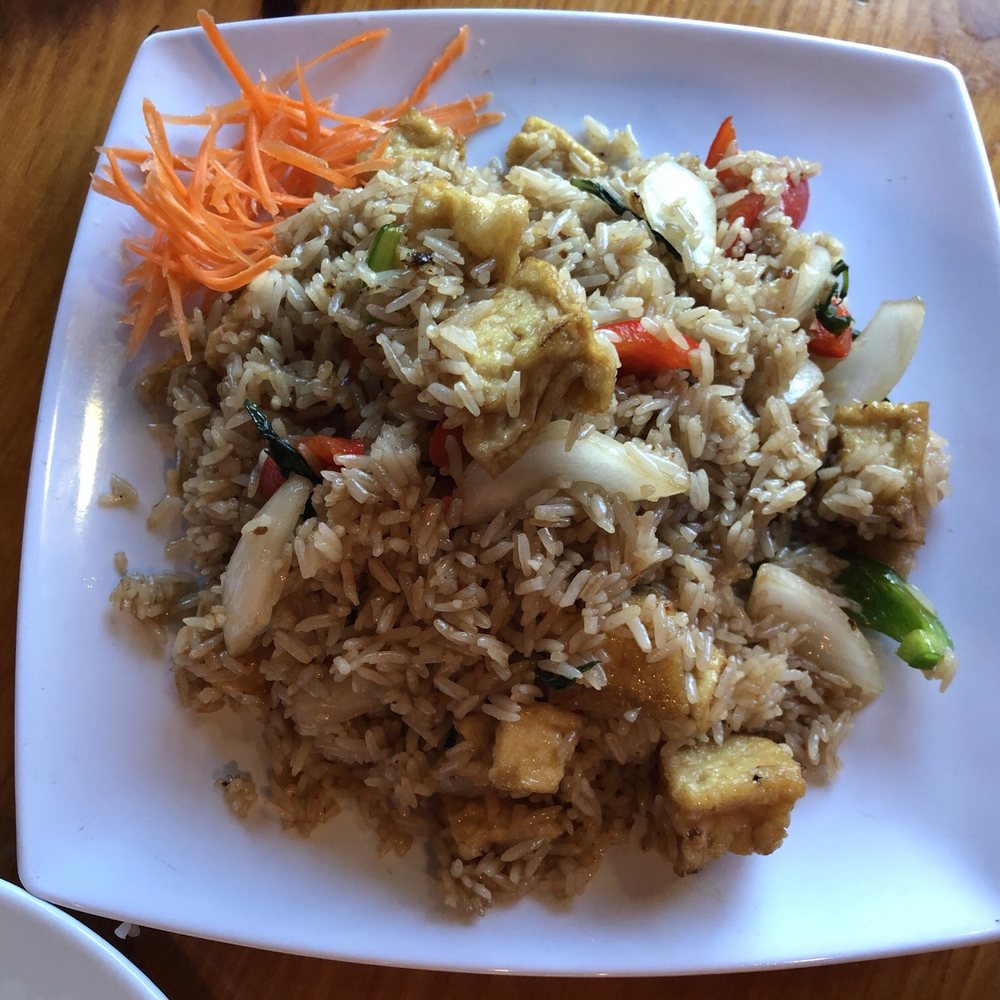 Love2eat - Basil Fried Rice with tofu - Thai Near Me - Charlottesville, Virginia Love2eat - Basil Fried Rice with tofu - Thai Near Me - Charlottesville, Virginia