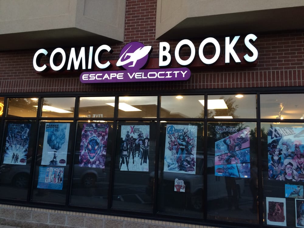 Escape Velocity Comics & Graphic Novels Logo