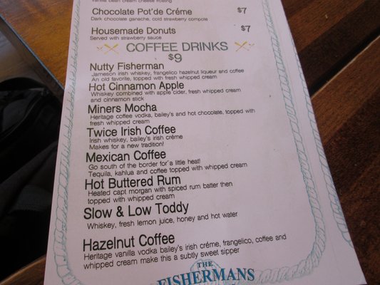 Menu photo 2 Miners Landing Seattle, WA
