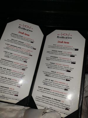Menu photo 2 Heartbeat KTV Dublin, CA
