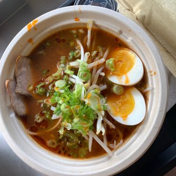 Ojisan's Ramen - Tan tan spicy ramen with a jalapeño chutney is the best ever! - Ramen Near Me - Eugene, Oregon