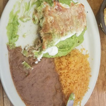 Joses Fine Mexican Food - This is the Chimichamga. Tastes ok, but about 2/3 the size of most I've eaten. - Mexican Near Me - Bryan, Texas Joses Fine Mexican Food - This is the Chimichamga. Tastes ok, but about 2/3 the size of most I've eaten. - Mexican Near Me - Bryan, Texas