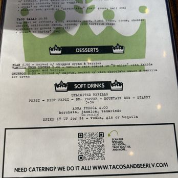 Tacos & Beer - Menu March 2025 - Bars Near Me - Las Vegas, Nevada Tacos & Beer - Menu March 2025 - Bars Near Me - Las Vegas, Nevada