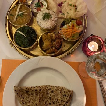 Namaste India - Thali & Aloo paratha - Indian Near Me - Berne, BE