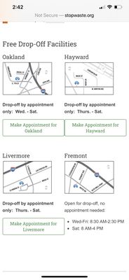 ALAMEDA COUNTY HOUSEHOLD HAZARDOUS WASTE 26 Reviews 5584 La Ribera