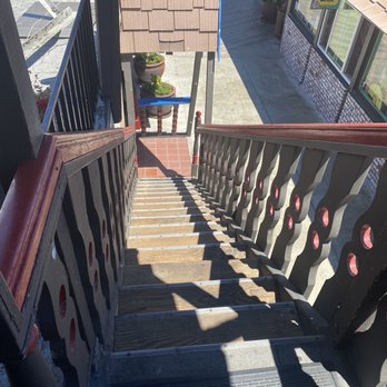Old Tony's - Stairs from the top. - Seafood Near Me - Redondo Beach, California Old Tony's - Stairs from the top. - Seafood Near Me - Redondo Beach, California