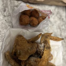 Kay's Kitchen - 4 Whole Wings & Hush Puppies