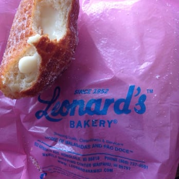 Leonard's Bakery - Custard Filled - Bakeries Near Me - Honolulu, Hawaii