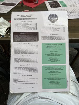 Menu photo 3 La Crêperie Lille, 59 Menu photo 3 La Crêperie Lille, 59