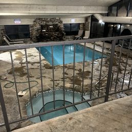 Indoor pool and hot tub. This is in building 4 and it is right there, when you open your room door! Indoor pool and hot tub. This is in building 4 and it is right there, when you open your room door!