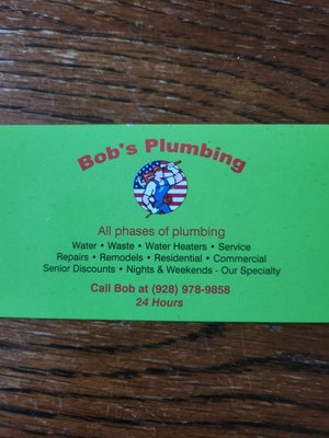 Bob's Plumbing