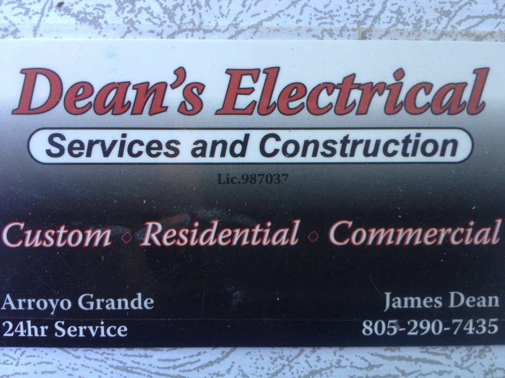 Slide of Dean's Electrical Services