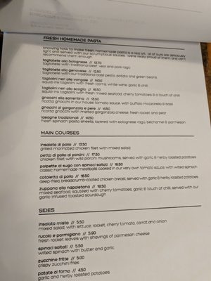 Menu photo 3 Orsini London, XGL