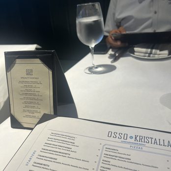 Osso & Kristalla - Italian Near Me - Houston, Texas