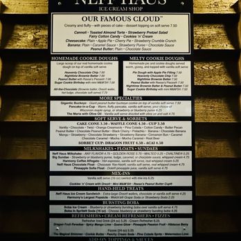 The Legendary Neff Haus Ice Cream - Menu in September 2025 - Ice Cream & Frozen Yogurt Near Me - Harmony, Pennsylvania The Legendary Neff Haus Ice Cream - Menu in September 2025 - Ice Cream & Frozen Yogurt Near Me - Harmony, Pennsylvania