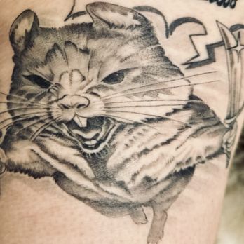 Industrial Tattoo - Boo from Baldurs gates 1-3 - Tattoo Near Me - Berkeley, California Industrial Tattoo - Boo from Baldurs gates 1-3 - Tattoo Near Me - Berkeley, California
