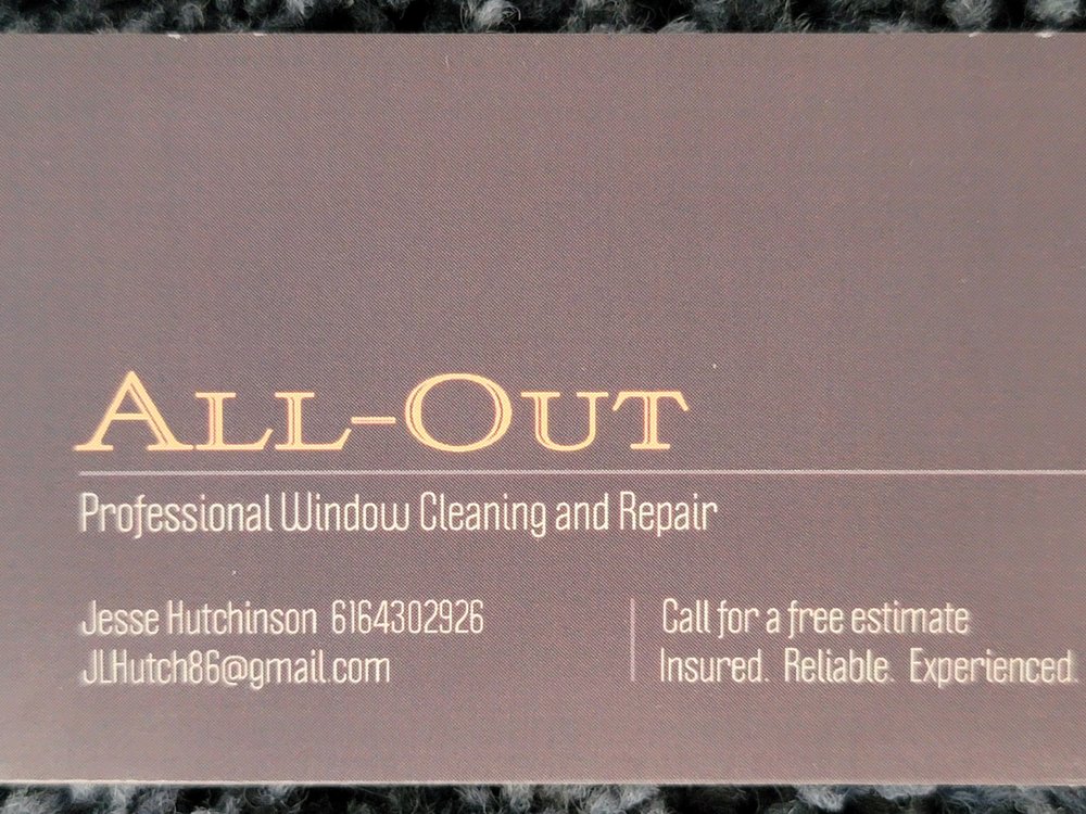 ALLOUT WINDOW CLEANING Request a Quote Grand Junction, Colorado