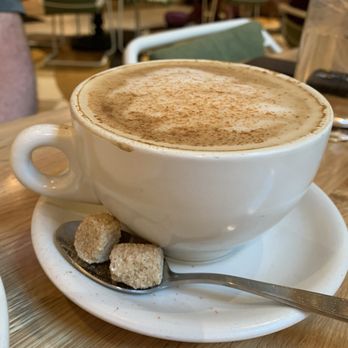 True Food Kitchen - Cappuccino with oat milk and cinnamon - New American Near Me - Las Vegas, Nevada