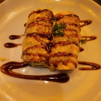 Kaiju Sushi - Baked Salmon Roll (visit #1) - Sushi Bars Near Me - Sherman Oaks, California Kaiju Sushi - Baked Salmon Roll (visit #1) - Sushi Bars Near Me - Sherman Oaks, California