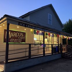Marco's Cafe - Great location with beautiful River Lark next door.