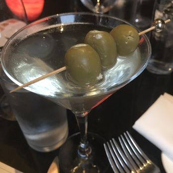 Char Steakhouse - Dirty martini with vodka and blue cheese stuffed olives. One of the best martinis - Steakhouses Near Me - Red Bank, New Jersey Char Steakhouse - Dirty martini with vodka and blue cheese stuffed olives. One of the best martinis - Steakhouses Near Me - Red Bank, New Jersey