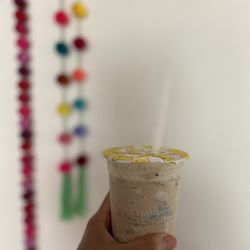 Happy Lemon - Milk Tea with Oreo & Puff Cream
