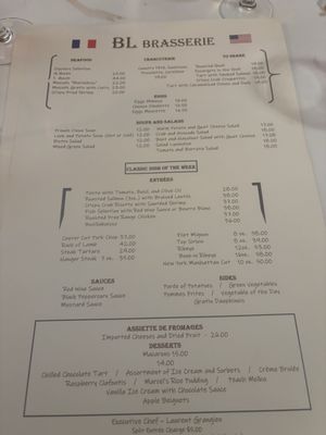 Menu photo 2 BL Brasserie Paso Robles, CA Menu photo 2 BL Brasserie Paso Robles, CA