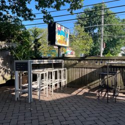 Burrito Bar and Restaurant - Partial patio