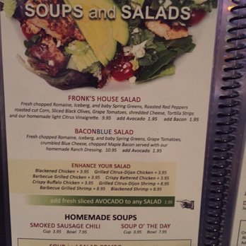 Fronk's - Salads - Burgers Near Me - Bellflower, California
