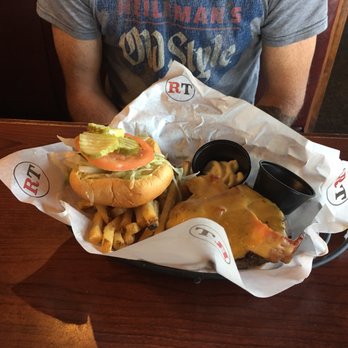 Ruby Tuesday - Bacon Cheeseburger & fries - American Near Me - Fayetteville, North Carolina Ruby Tuesday - Bacon Cheeseburger & fries - American Near Me - Fayetteville, North Carolina