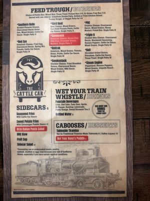 Menu photo 4 The Cattle Car Clover, SC Menu photo 4 The Cattle Car Clover, SC
