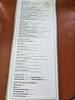 Menu photo 2 Press Café Fort Worth, TX Menu photo 2 Press Café Fort Worth, TX