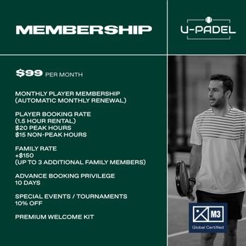 U-Padel Club Logo
