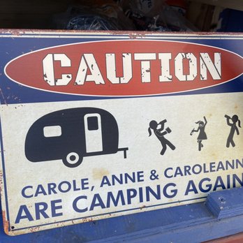 Lake Jennings - A friend gifted our friend this sign.  So us, lol. - Parks Near Me - Lakeside, California
