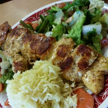 Ali Baba's Kitchen - Chicken kebab. This is so far, the best dish here. Try it! - Mediterranean Near Me - Newbury Park, California