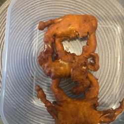 Peter's Seafood - When you purchase a pair of fried crabs you get 3 pieces. Just purchased a set the weekend  and